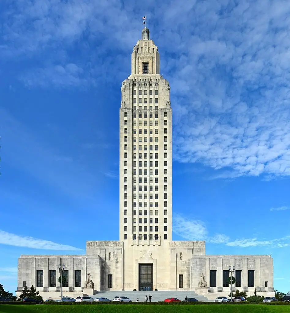 Amerika Louisiana State Capitol Building