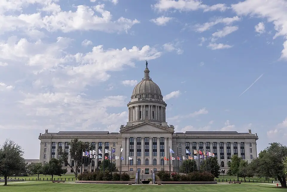 Amerika Oklahoma State Capitol