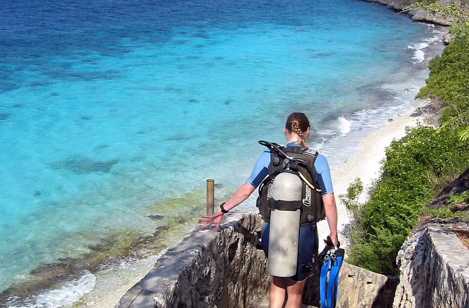 Bonaire 1000 steps beach