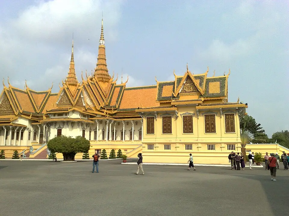 Cambodja Phnom Penh koninklijk paleis
