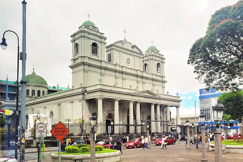 Costa Rica grootstedelijke kathedraal in San José