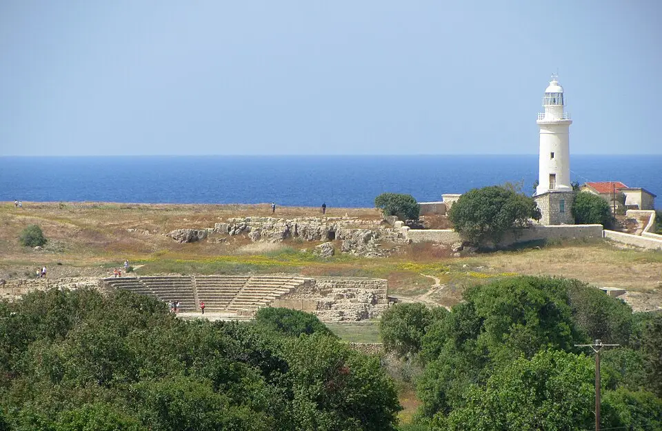 Cyprus, vuurtoren van Paphos