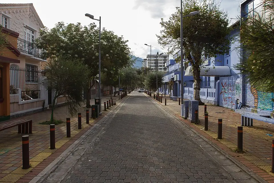 Ecuador, La calle José Calama in Quito