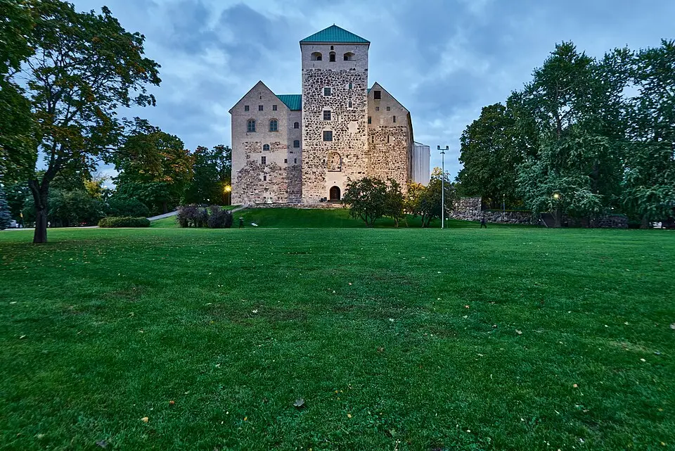 Finland, Kasteel bij de haven van Turku