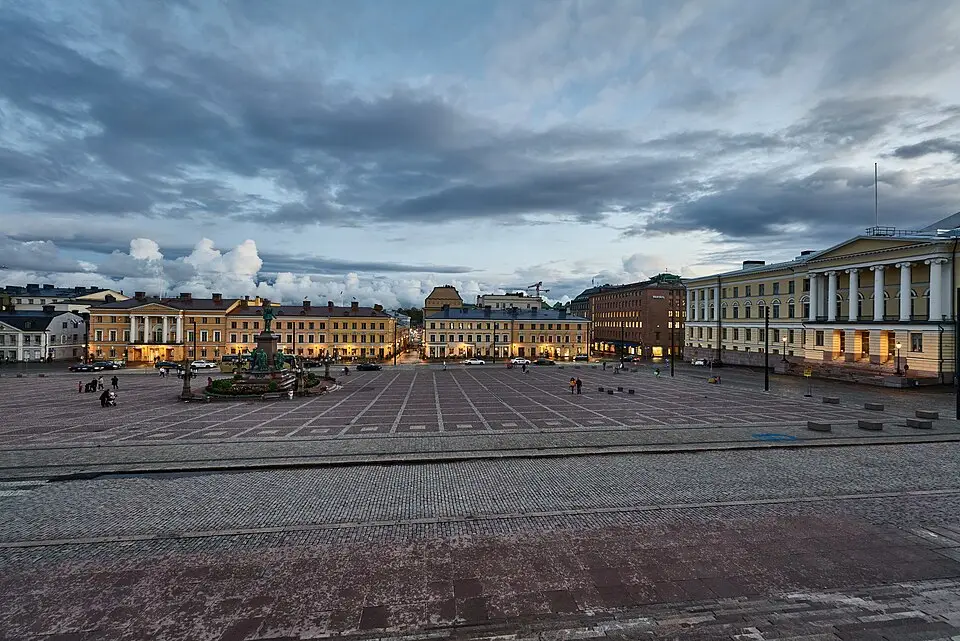 Finland, Senaatsplein in Helsinki