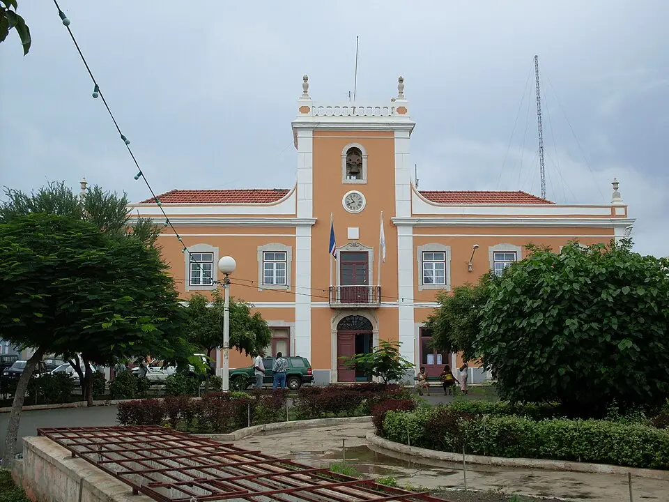 Kaapverdië, gemeentehuis van Praia