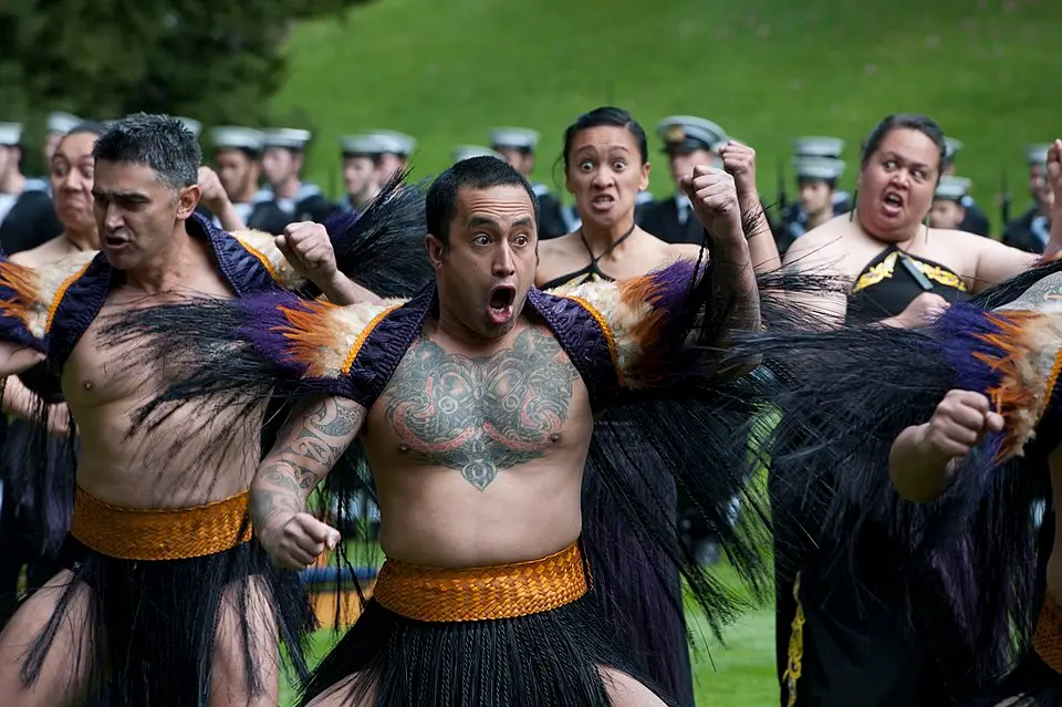 Nieuw-Zeeland Maori Haka