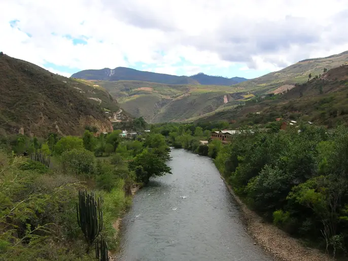 Peru El Tingo village