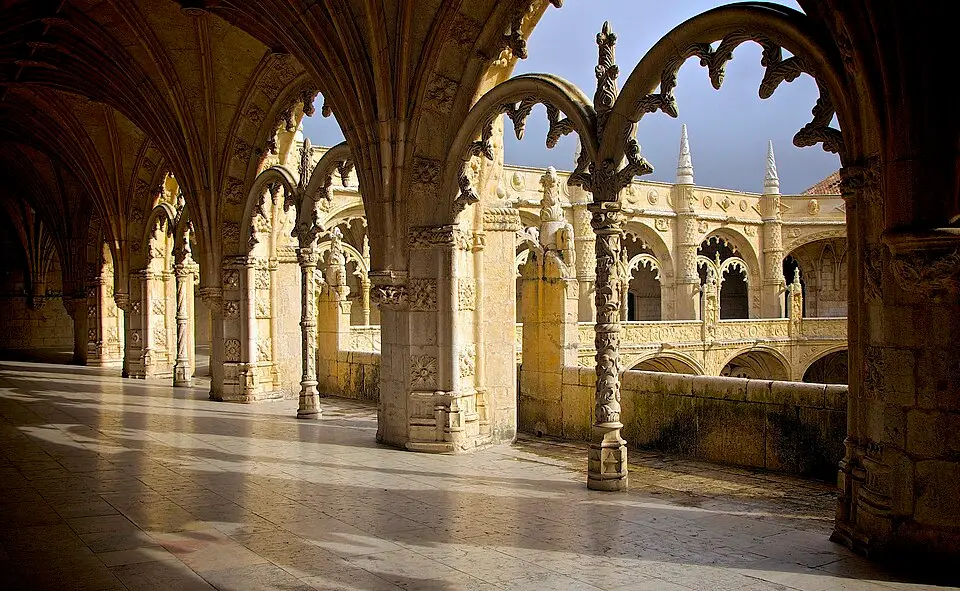 Portugal Belem het klooster van Jeronimos