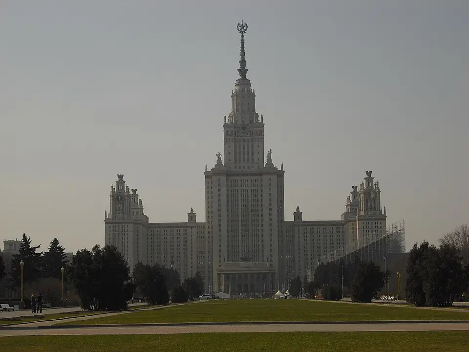 Rusland, Staatsuniversiteit in Moskou