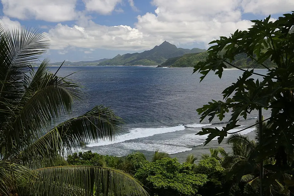 Samoa kustlijn