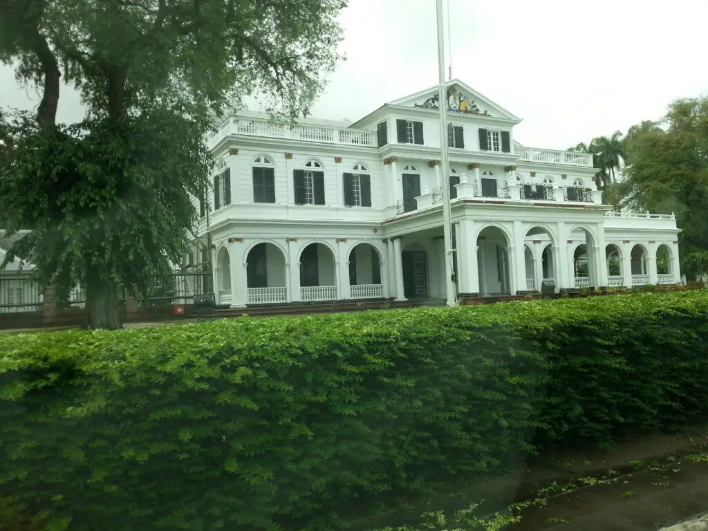 Suriname Presidentieel Paleis Paramaribo