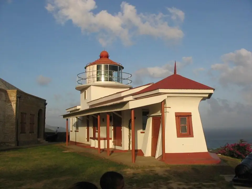 Trinidad & Tobago vuurtoren op Tobago