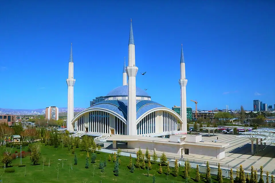 Turkije Ahmet Hamdi Akseki moskee in Ankara