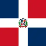 Vlag van Dominicaanse Republiek