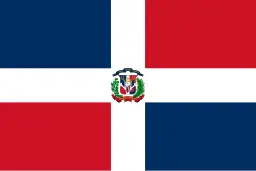 Vlag van Dominicaanse Republiek