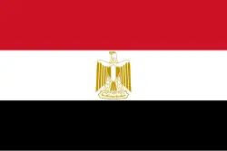Vlag van Egypte