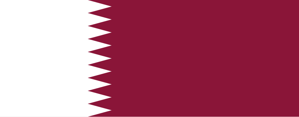 Vlag van Qatar