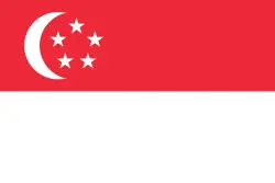 Vlag van Singapore