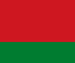 Vlag van Wit-Rusland (Belarus)