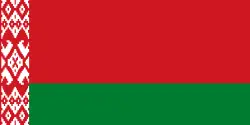 Vlag van Wit-Rusland (Belarus)