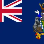 Vlag van Zuid-Georgia en de Zuidelijke Sandwicheilanden