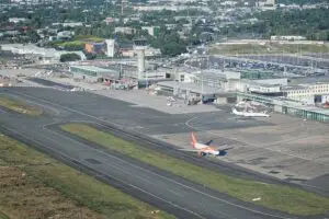 Bordeaux Mérignac Vliegveld luchtfoto