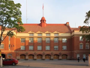 Finland, brandweerkazerne van Turku