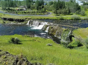 IJsland, Reykjafoss waterval