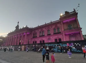 Mexico presidentieel paleis in Monterrey