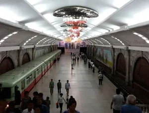 Noord-Korea Pyongyang Metro