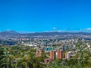 Panoramafoto van Guatemala Stad