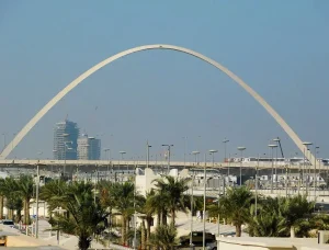 Qatar Lusail Marina Interchange Arch