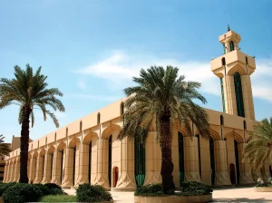 Saudi-Arabië, Palm moskee Riyadh universiteit