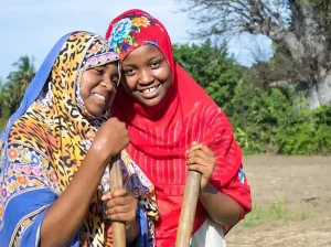 Tanzania, jonge boerinnen
