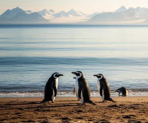 Zuid-Georgia en de Zuidelijke Sandwicheilanden Stormbandpinguins